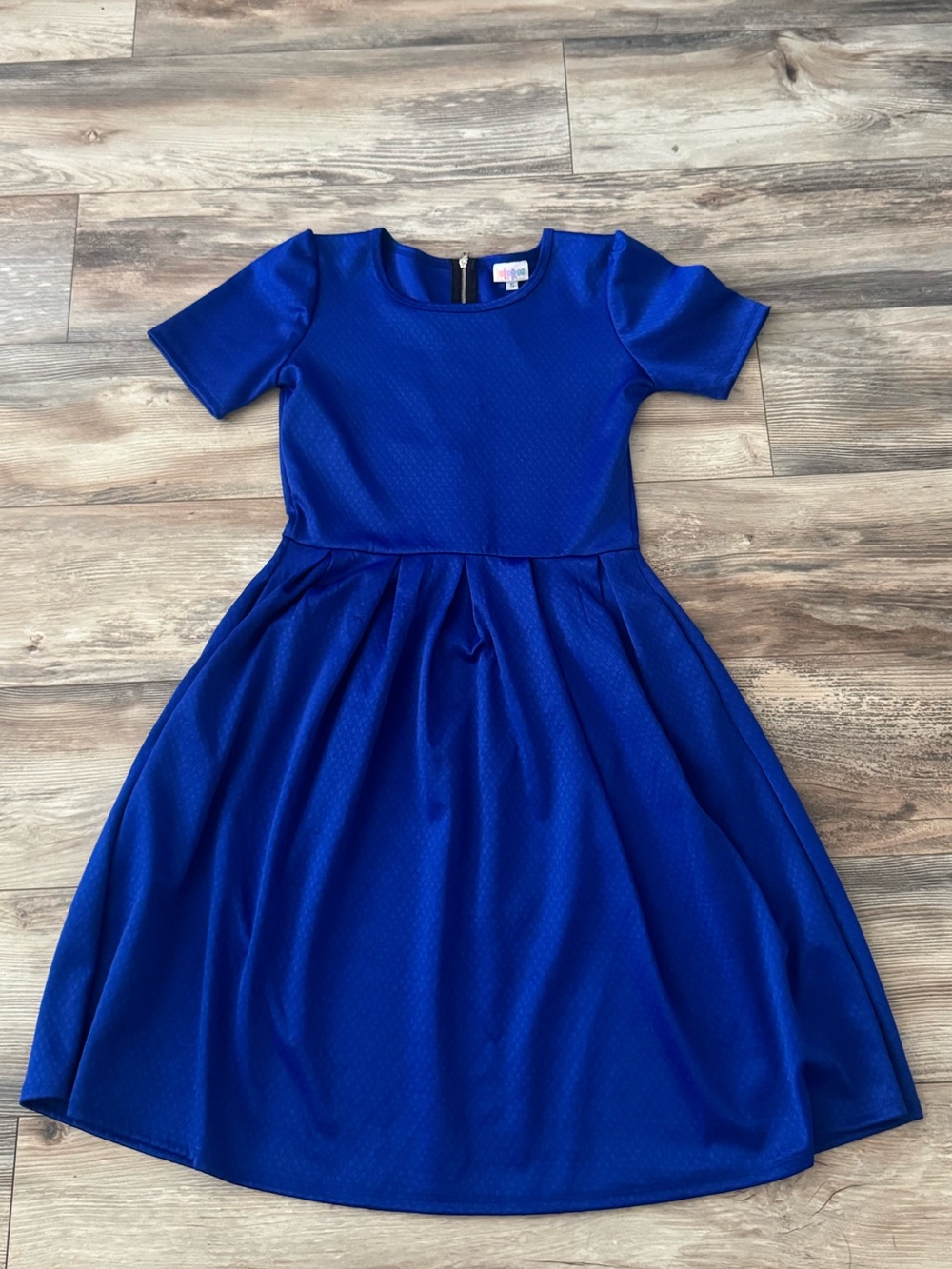 LuLaRoe Amelia dress Royal Blue Small pockets